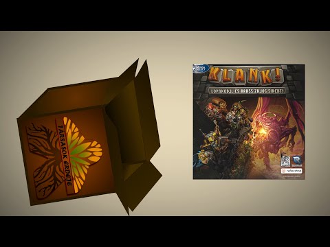 Klank! kibontás - Clank! unboxing - Társasok Erdeje