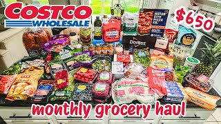 Huge Costco Grocery Haul | We’re Stocking Up On This Month!