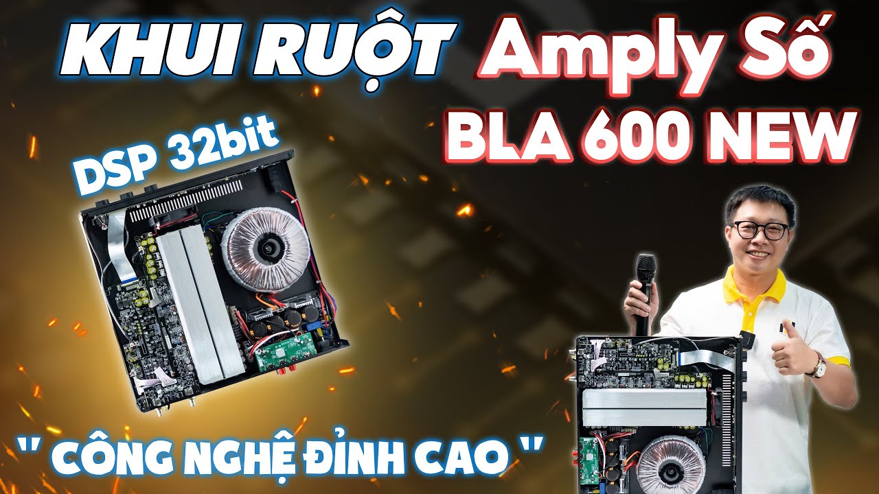 Video sản phẩm Amply Số Vatasa Bla600 New