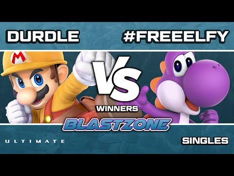 PSG Blastzone: Durdle (Mario/Incineroar) vs #FreeElfy (Roy/Yoshi) - Winners Round 2