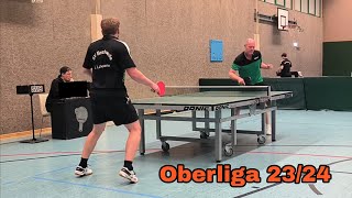 Sehr sicher und extrem gefährlich mit langer Noppe in der Oberliga - Lars Lückmann vs Dennis Stadie