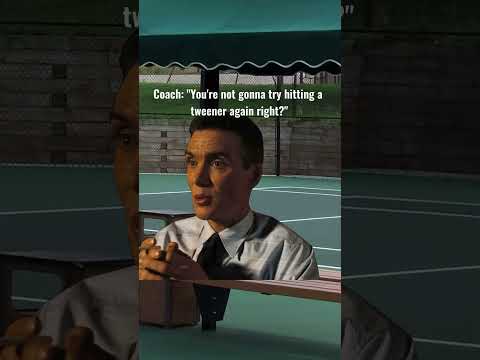 Gotta see it through, Coach 🫡#Tennis #collegetennis #tennisfun #wearecollegetennis #tennislife