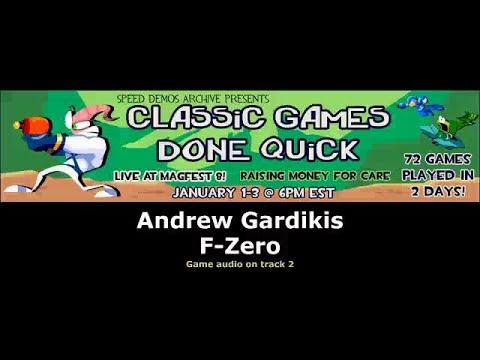 Classic Games Done Quick - Part 24 - F-Zero by andrewg