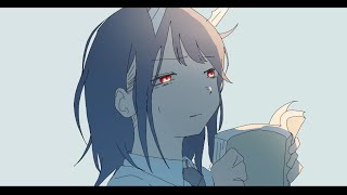 【手描きアニメ】ルリドラゴン 火を吹くシーン　アニメーション