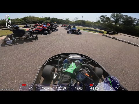 Corrida de kart, Copa Pistão, Itália kart Valinhos, traçado Roma, 29/09/24, kart 17, 95kg LP20 CP4