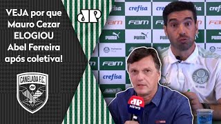 ‘Palmas para o Abel Ferreira, é ótimo que alguém fale isso’; veja o que Mauro Cezar elogiou