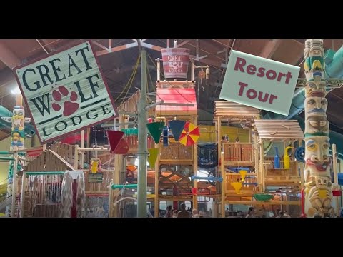 Great Wolf Lodge in Sandusky, OH • Resort & Room Tour • Summer 2021