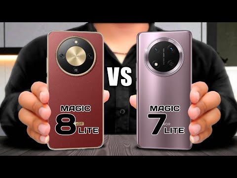 Honor Magic 8 Lite Vs Honor Magic 7 Lite || Full Comparison ⚡