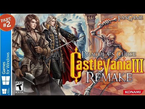 Castlevania Dracula's Curse 2020 - Fan Remake of Castlevania III - Part 2/2