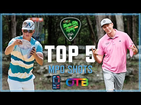 INSANE Upshot Power! | OTB's Top 5 MPO Shots | 2025 MVP's Music City Open Presented by Another Round
