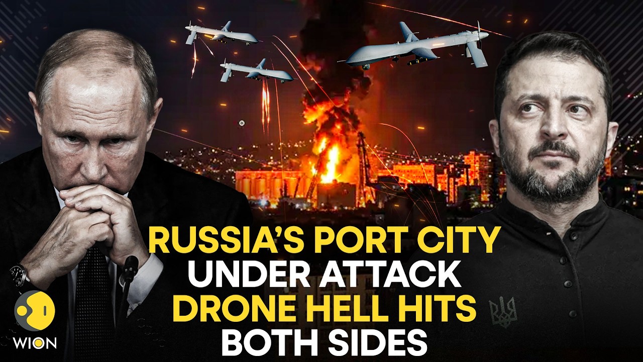 Russia-Ukraine War: Russia’s Novorossiysk Rocked By DEADLY Drone Strike, Four Killed |WION Originals