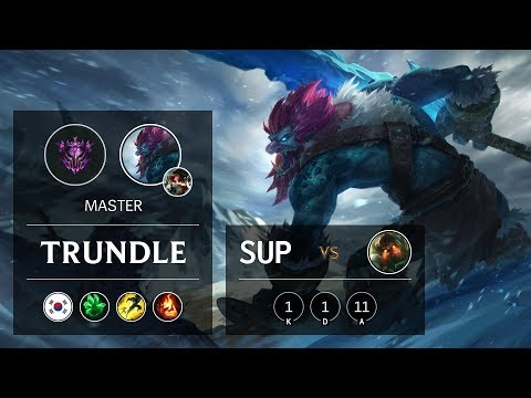 Trundle Support vs Nautilus - KR Master Patch 9.14