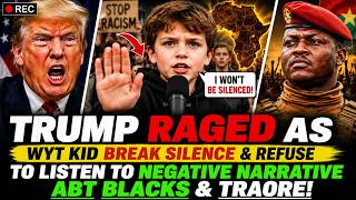 TRUMP parents rage as WYT KID BRK SILENCE &REFUSE To LIsten to NEGATIVE Narrative ABT BLACKS&TRAORE