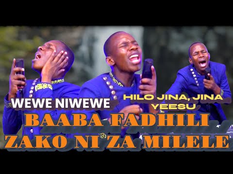 BABA FADHILI ZAKO NI ZA MILELE, WEWE NI WEWE & HILO JINA YESU [EV.Ezekiel cover] by Min Danybless