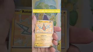 pokemon surging sparks pack rips with amazing pull! #pokemon #pokemontcg #ytshorts