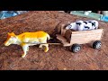 Diy How To Make A Bullock From Cardboard Bullcart Bullock Bailgadi Howtomake Cardborad Craft