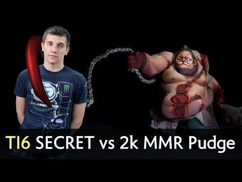 Secret vs 2k MMR Pudge by Daunichi — The International 2016