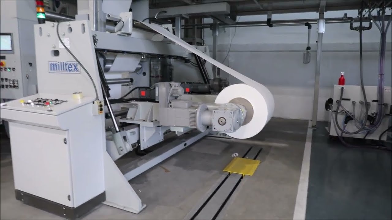 By ABTECH Italy - CI Flexo printing press 8 colors ABTECH Dafne GL-830