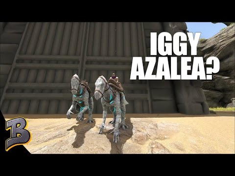 Iggy Azalea plays Ark?! Glacial Iguanodon! Ark Survival Evolved Modded PVE -Pugnacia Mod- Ep 5