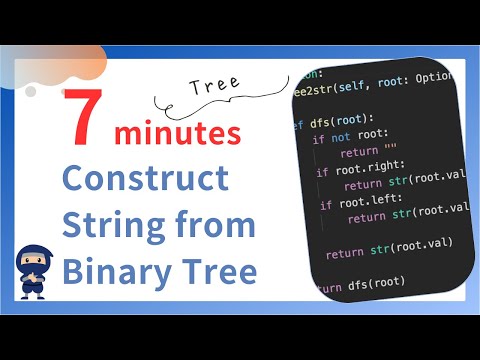 Construct String From Binary Tree Leetcode 606 Python Javascript Java And C