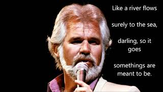 I Can&#39;t Help Falling in Love   KENNY ROGERS (with lyrics)