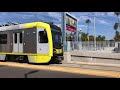 Metro Expo Line Trains At Santa Monica CA Episode 1
