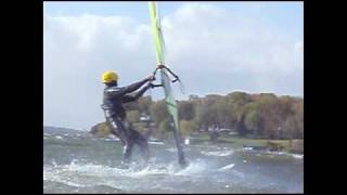 preview picture of video 'Windsurfing Lake Mendota'