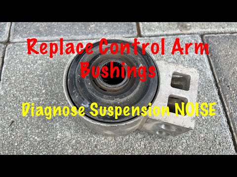 SAAB 93 FRONT CONTROL ARM BUSHINGS, AND FINDING SUSPENSION NOISES