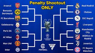 Simulating the Champions League with ONLY Penalty Shootouts!