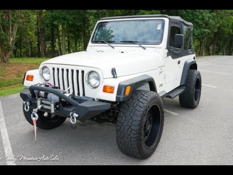 1998 Jeep Wrangler Sport 4x4 20