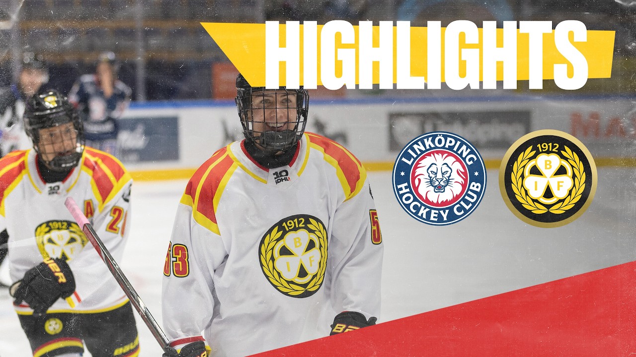 Highlights | Linköping - Brynäs | SDHL | Omgång 8