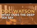 Doc Watson - What Does The Deep Sea Say (Official Audio)