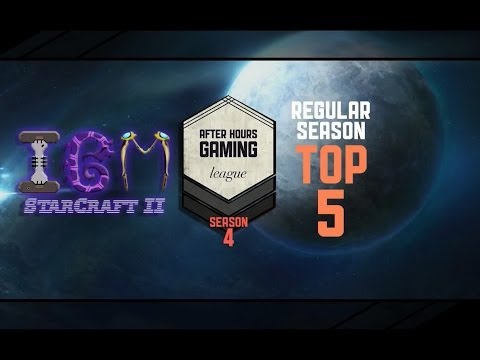 AHGL Season 4 StarCraft2 - IBM B-team Top 5 Regular Season Highlights