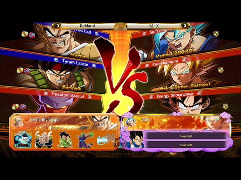 Dragon Ball Fighterz - COM 13 - KirkLand vs Mr X [ Intense Set ]