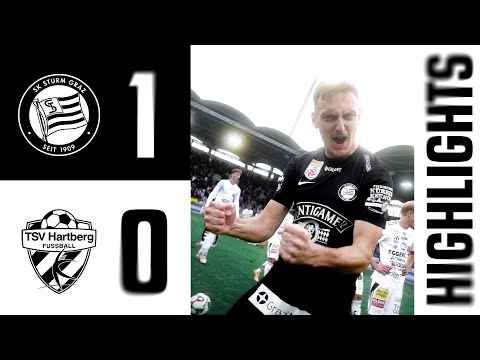 Last Minute Sieg gegen den TSV Hartberg | Highlights SK Sturm Graz | 08. Runde