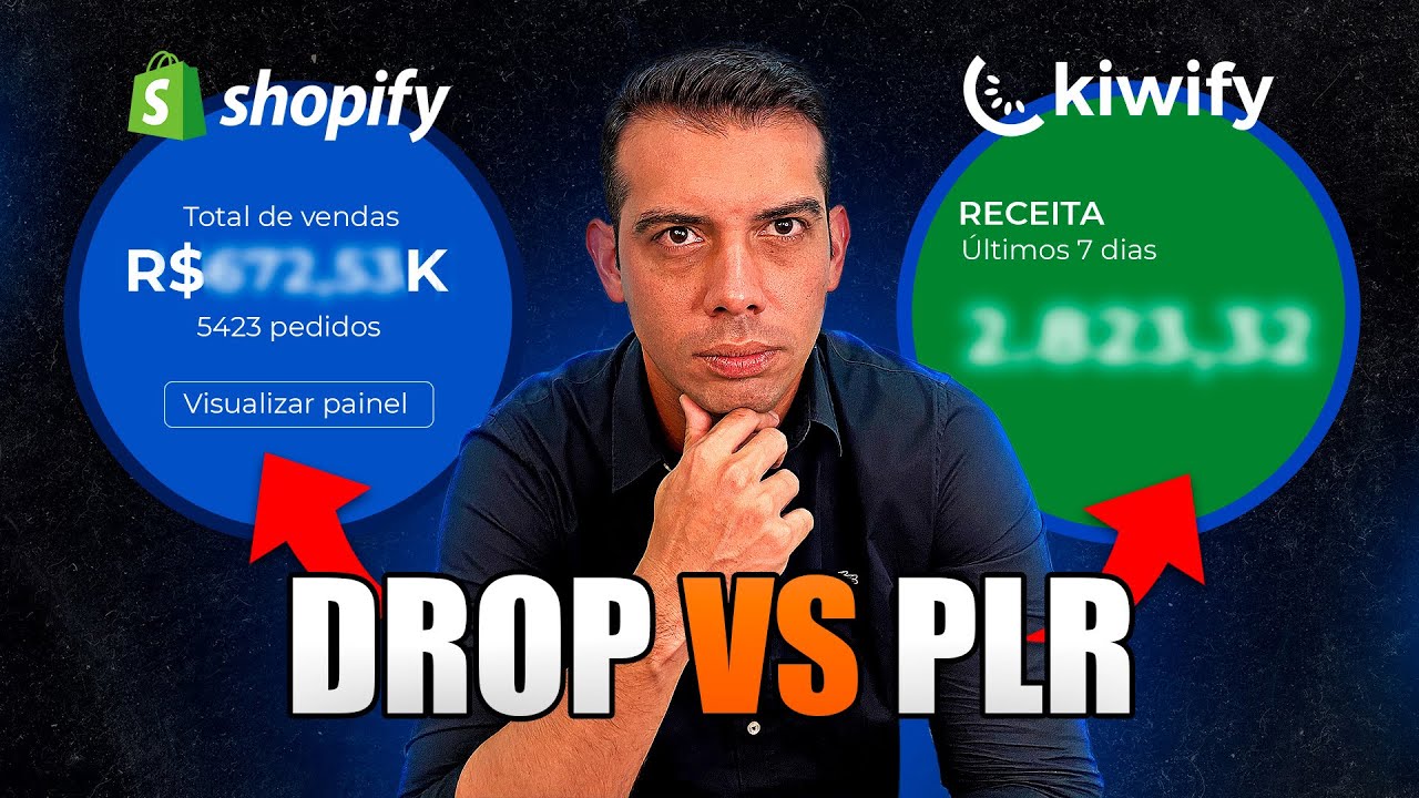 DROPSHIPPING OU PLR NÃO COMECE NENHUM ANTES DE VER ESSE VÍDEO!