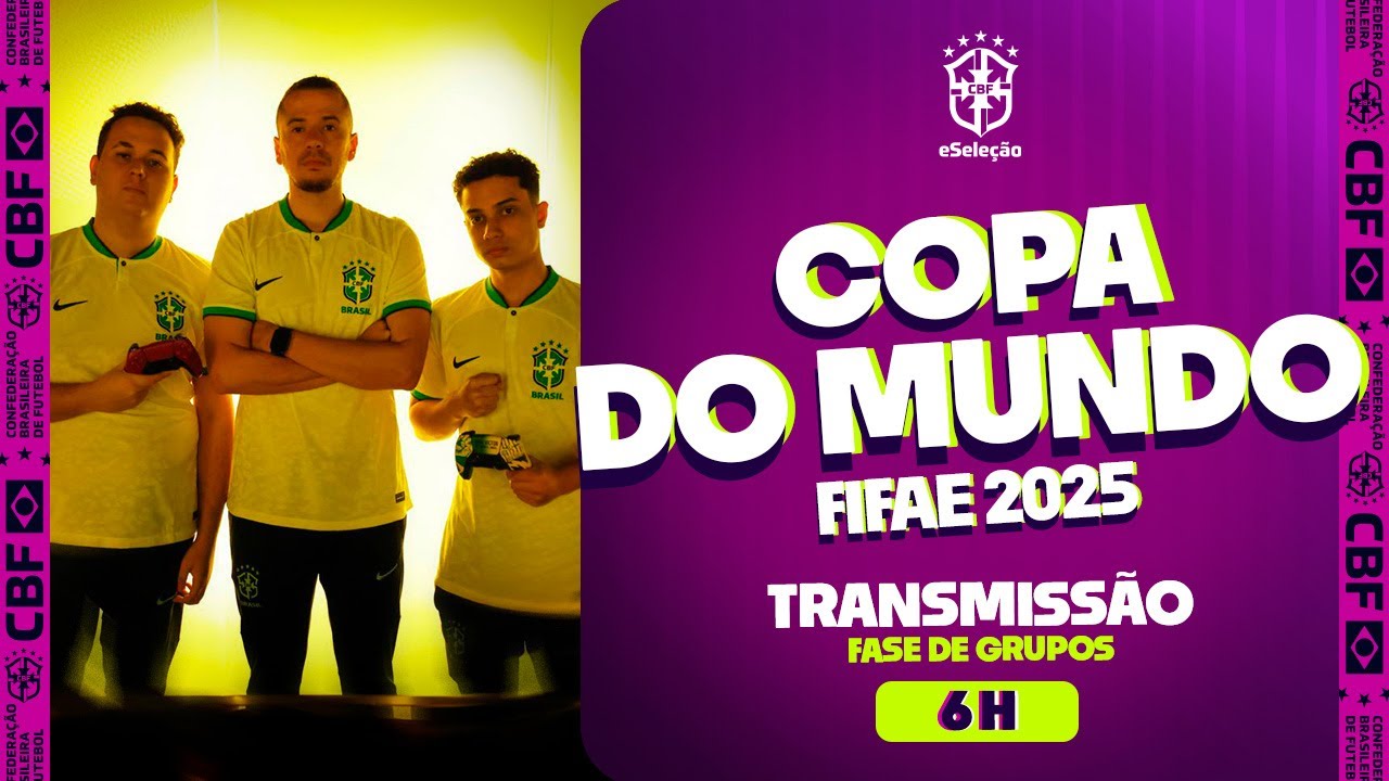 AO VIVO: COPA do MUNDO de eFootball 2025 Console l Dia 2