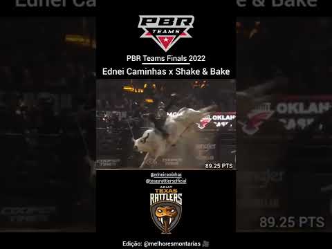 🇧🇷 Curta e comenta! 🤠👍🏻 Ednei Caminhas x Shake & Bake - Las Vegas 2022 #shorts #rodeio #rodeo #pbr