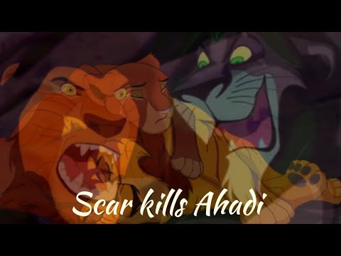 Scar kills Ahadi {Fanmade}