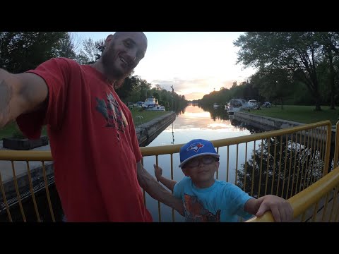 Rosedale Locks camping Balsam/Cameron Lake Trent Severn Waterway #35 Rosedale Ontario @KushMasonJr