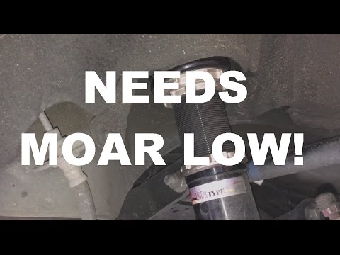 How To Adjust BC Racing Coilovers On a 2006 2013 Lexus IS250/Lexus IS350!
