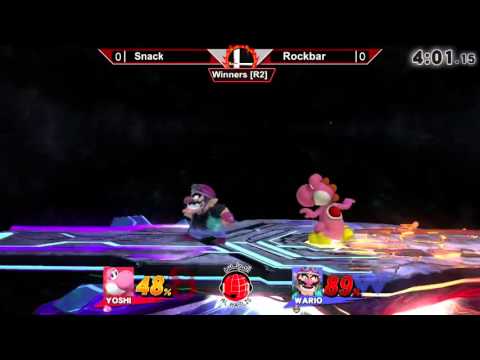 S4 @ Al Majlis 8/10: Snack (Yoshi) vs Rockbar (Wario) - WR3