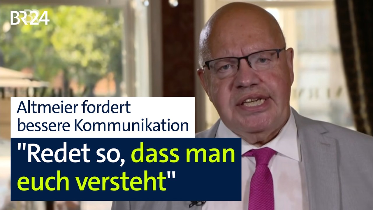 Ex-Kanzleramtschef Altmaier über Merz: "Muss seine Rolle finden" | Kontrovers | BR24