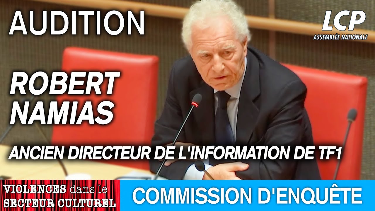 Robert Namias est auditionné sur les violences dans le secteur culturel à l'Assemblée - 7/11/2024
