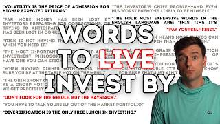 投资最重要的15句话：每句都价值百万