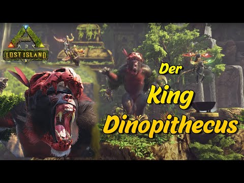 ARK Lost Island Boss - King Dinopithecus - Boss Kampf