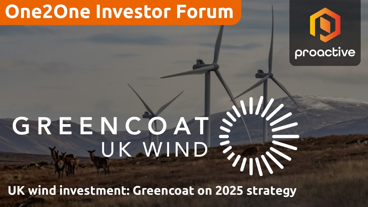Greencoat UK Wind: Dividend growth & market outlook - One2One Investor Forum
