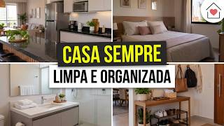 14 HÁBITOS para uma CASA SEMPRE LIMPA (mesmo sem empregada)