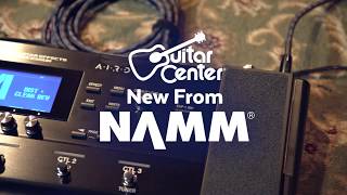 Video thumbnail for Boss GT-1000 Multi-Effects Guitar Pedal | New from NAMM 2018 by Guitar Center
