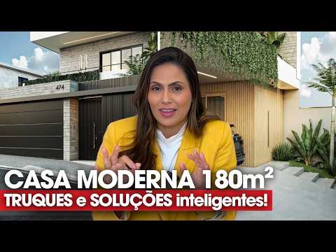 TOUR of a modern 180m² house with well-planned spaces!